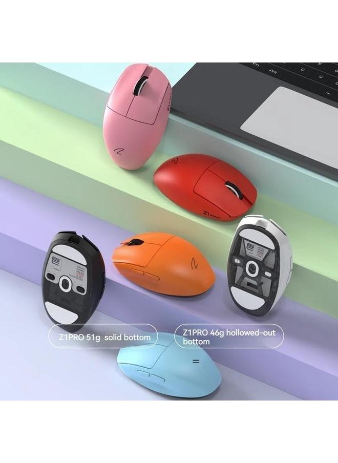 erorex - Zaopin Z1 Pro 2.4Ghz Wireless Mouse Paw3395 24600Dpi Ttc Lightweight Gamer Mouses For Computer Gaming Accessories Girls Mice Vgn F1 Moba Black - Image 1
