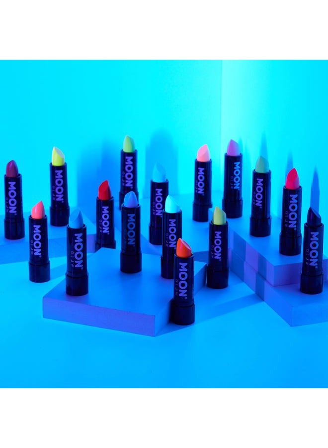 Moon Glow Blacklight Neon UV Lipstick 0.16oz - Pastel Pink – Glows brightly under Blacklights/UV Lighting! - Image 5
