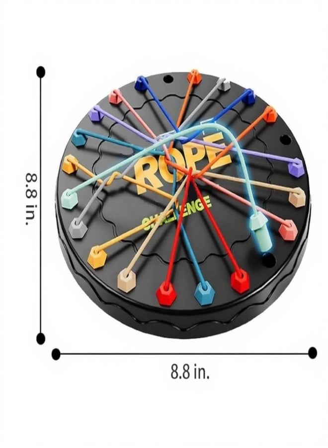 Space Enterprises Rope Logic Puzzle Game – Brain Teaser Toy for Kids & Adults | Untangling Strategy Board Game for Travel, Family & Party Fun | Multi-Level Focus & Motor Skill Development Challenge - Image 2
