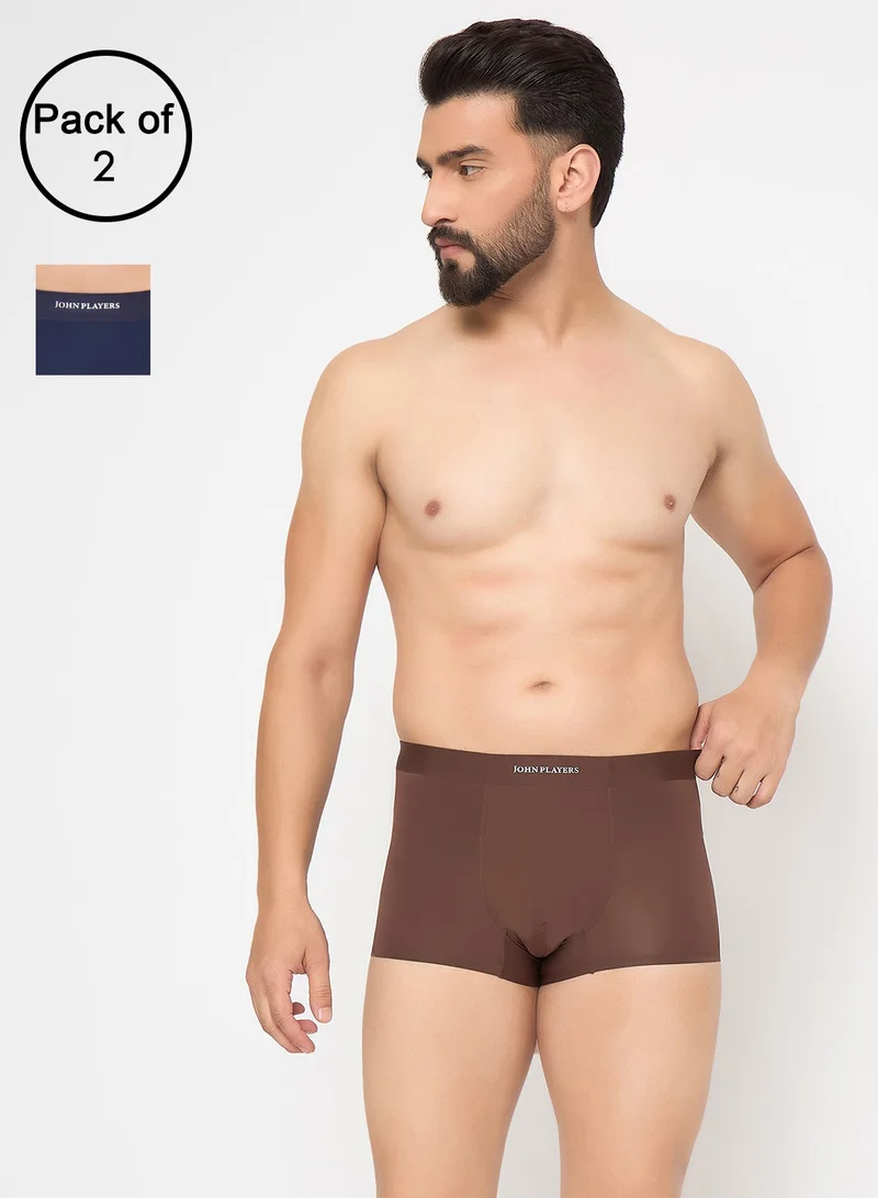 جون بلاير John Players Pack of 2 Modern Bonded Solid Trunks