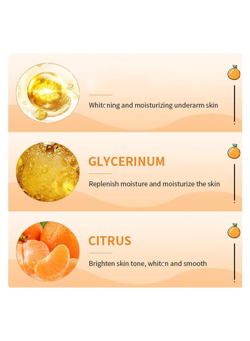 KASTWAVE Natural Skincare Underarm Cream, Women Dark Spot Corrector Cream for Armpit, Neck, Knees, Elbows, Inner Thigh, Dark Spot Remover for Body, 4Pcs - Image 4