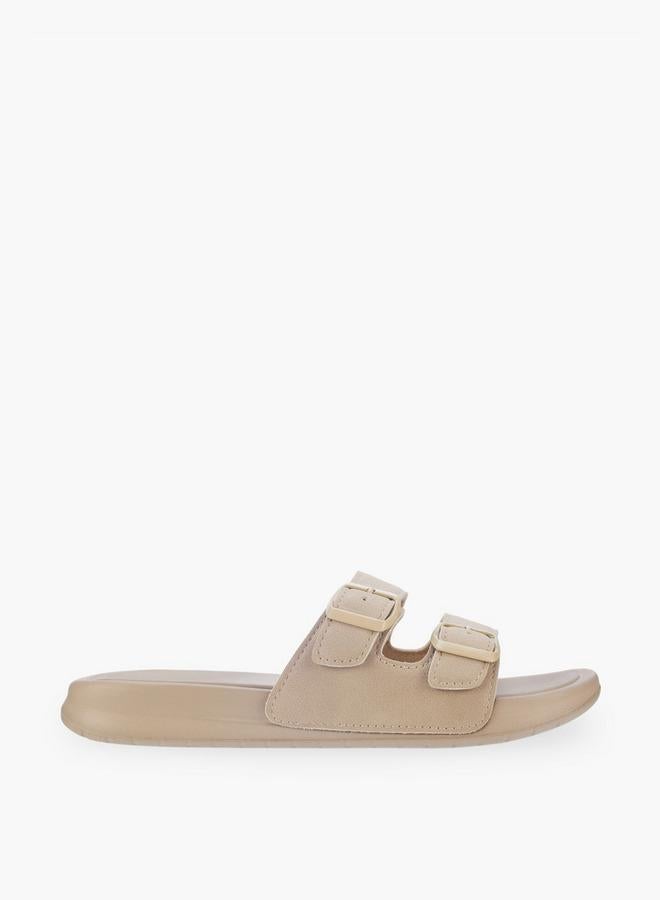 Celeste Women Buckle Detail Slides - Image 2
