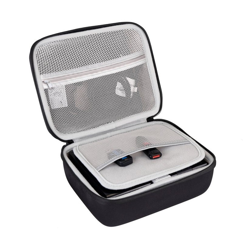 bovke حافظة القرص الصلب BOVKE ل WD Elements My Book Seagate Expansion Desktop External Hard Drive HDD 6TB 8TB 10TB 12TB 14TB 16TB 18TB، حافظة محمولة للقرص الصلب 3.5 بوصة، سوداء - Image 3