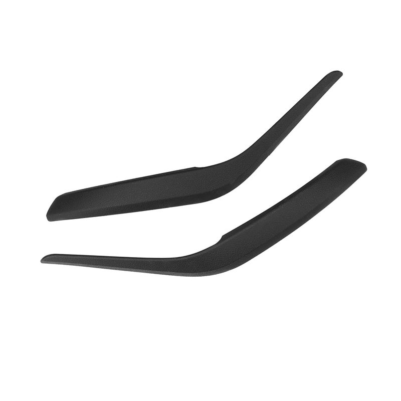 غطاء مقبض الباب الداخلي البديل لـ BMW X1 E84 2009-2015 حامل ذراع الراحة مناسب للجهة الأمامية اليسرى واليمنى لون أسود