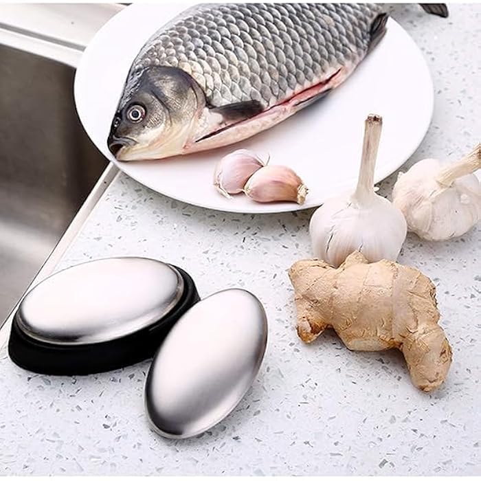 Mineral Odor Eliminating Soap - The Perfect Solution Against Herring, Fesikh, Garlic & Onions! Effective Design To Remove Strong Odors Using Just Water. Generic - Image 4