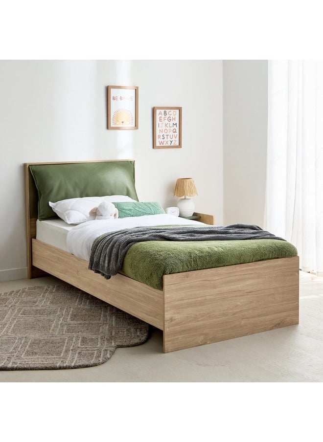 Fern Single Bed with Upholstered Headboard 100 x 100 x 204.5 cm - pzsku/Z57A30B136A5425CA17B9Z/45/_/1735803250/11eca353-7279-4890-ac43-dc3238061e6b