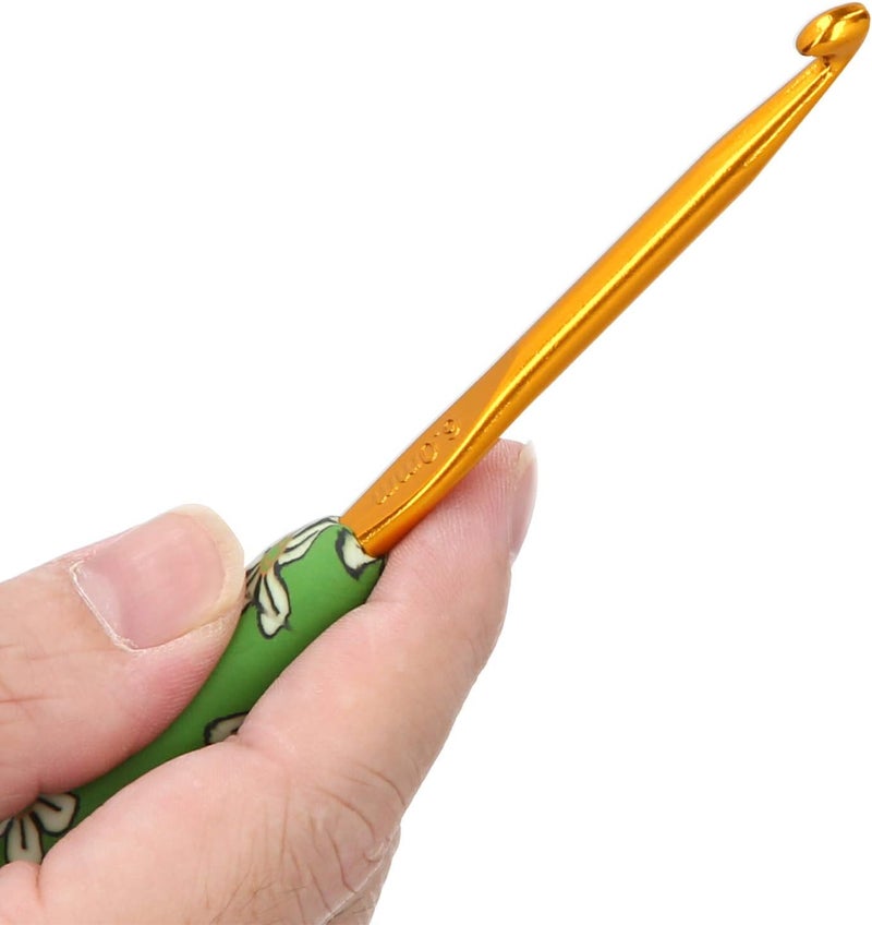 Multi-purpose fine material Saluaqui Crochet Kit for Beginners 9Pcs Crochet Hook Set with Ergonomic Handles Aluminum for Women and Comfortable DIY Craft Accessories Dust tight seal Budget friendly sizing alternatives Ready order processing Updated modern design Replaceable parts Tiered cost purchase alternatives Odor resistant Intercity storage hub Varied dimensions N/S/C nationwide deliver All consumer tier purchase options Public demand affordable quality Light & heavy use compatible One piece build Classic trendy design picks User feedback upgraded quality Balanced structure Globally spread simple design Simple multi-feature practical build All territory compatible build Fast & slow shipment compatible Size-sorted warehouse storage Flexible varied design Fade proof - Image 3
