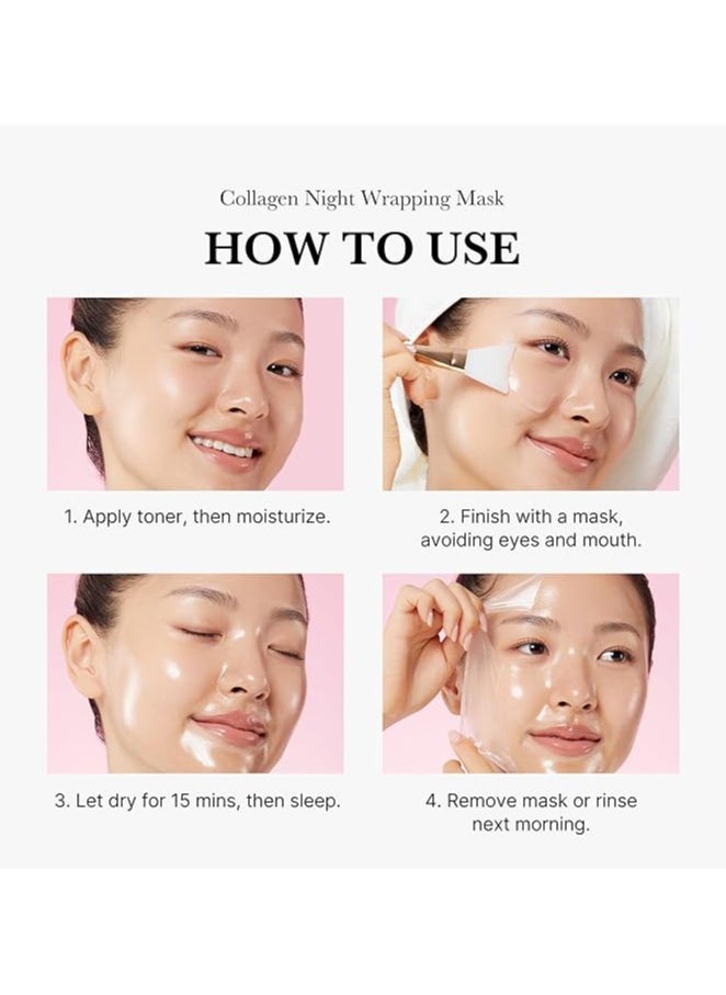 Medicube medicube - Collagen Night Wrapping Mask 75 ml  - Image 5