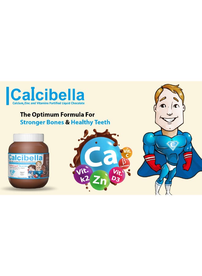 Calcibella Calcibella Spread Chocolate with Calcium 200 gm - Image 2