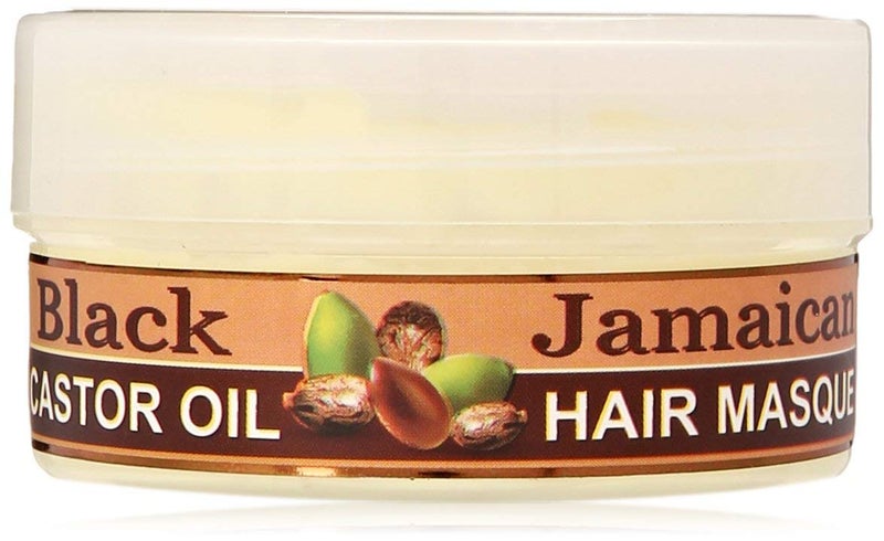 OKAY | Black Jamaican Castor Oil Hair Masque | For All Hair Types & Textures | Prevent Damage for Maximum Growth | Moisturizes & Regrows Strong Hair | Free of Parabens, Silicones, Sulfates | 2 oz