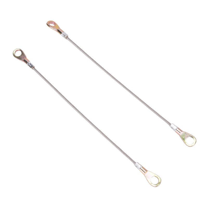 Tailgate Cable Replacement: High Strength Stainless Steel Wire - Stable Performance Tailgate Cable Hook for Mule 3000 3010 3020 Heavy Loading Unloading Activities - Image 2