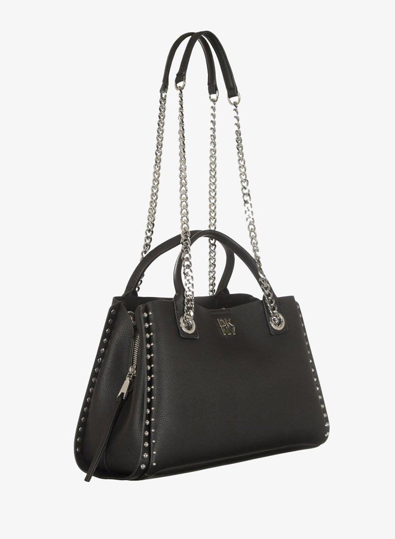 دكني حقيبة يد علوية بشعار جوزي - Image 3