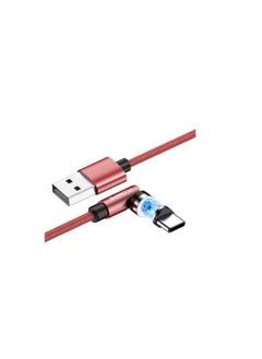 FLOVEME one meter Strong Rotating Magnetic Mobile Phone Charging Cable for C type  - Image 1