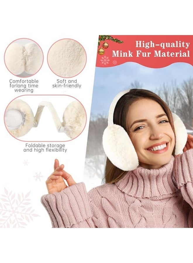 ChicAbode Ear Muffs For Winter Women, Adjustable Earmuffs For Women Winter Foldable, Ear Warmers Outdoor Ear Covers Headband - Image 3