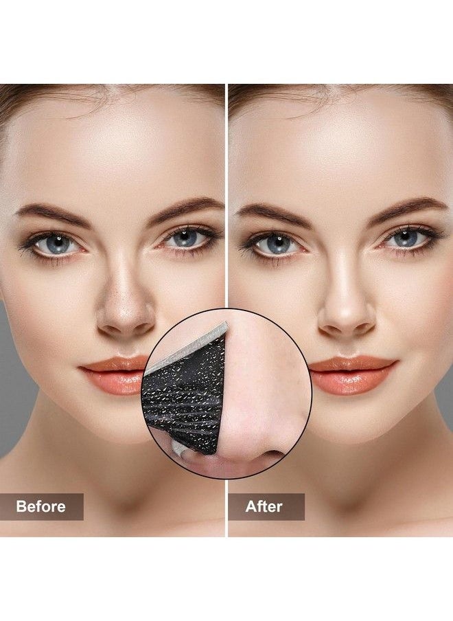 Charmonic Blackhead Remover Pore Strips 100 Pcs Black Head Remover For Face Charcoal Nose Strips For Blackheads Instant Pore Cleaner For Nose Area Face Oil Blackheads Whiteheads For Women  - Image 4