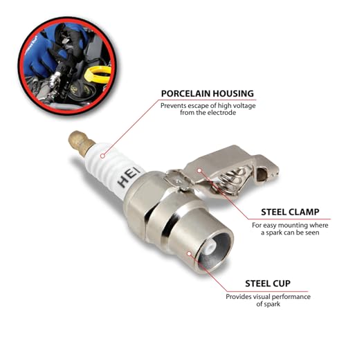 Performance Tool W86553 Ignition Spark Tester - Checks Spark Plug Energy without Removal for DIS & HEI Electronic Ignition Systems - Image 2