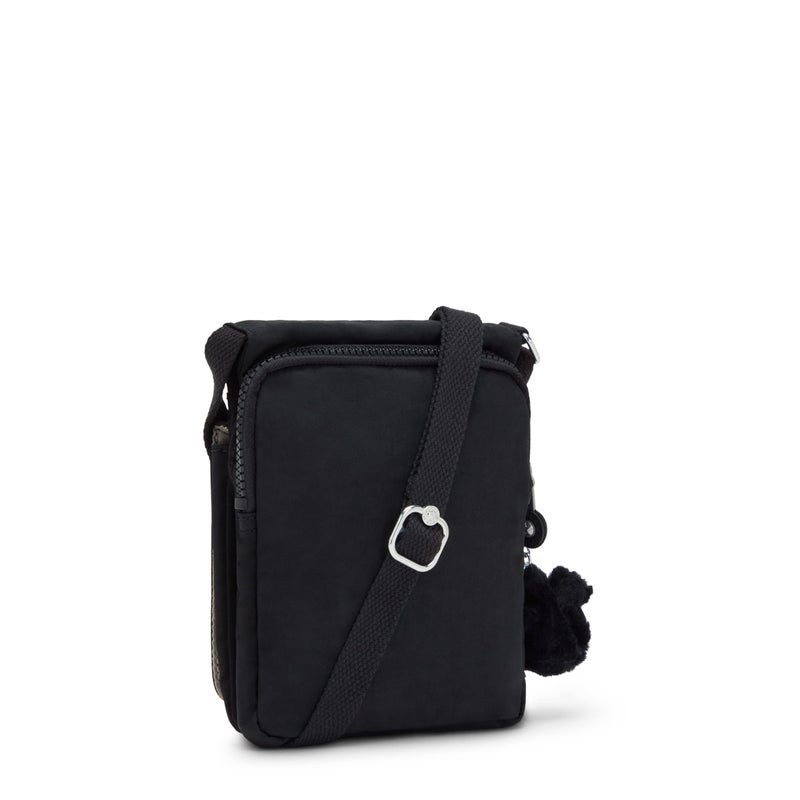KIPLING KIPLING Kipling Womens Women's New Eldorado Minibag, Lightweight Bag, Nylon Travel Crossbody Bag, Black Tonal, 6 L x 7.75 H 0.75 D US - Image 2