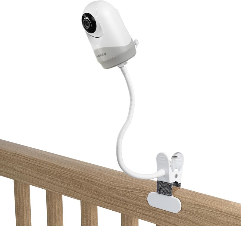 HOLACA Baby Monitor Mount Flexible Twist Stand for Hellobaby HB6550HB6558HB65HB66HB40HB248 and Blemil Baby BL90522JUAN2215 and VTimes302 Babymonitor Camera Other with 14Threaded HoleClipMount - Image 1