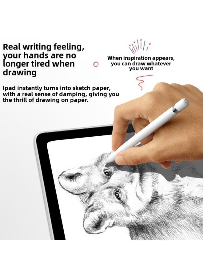 Suitable For Apple IPad Paper Film Ipadpro Writing Film Mini Flat Film 10.5/10.9/11/12.9 Inch-Color:High Quality Paper-like Film-Dimensions:iPad Air3 ]