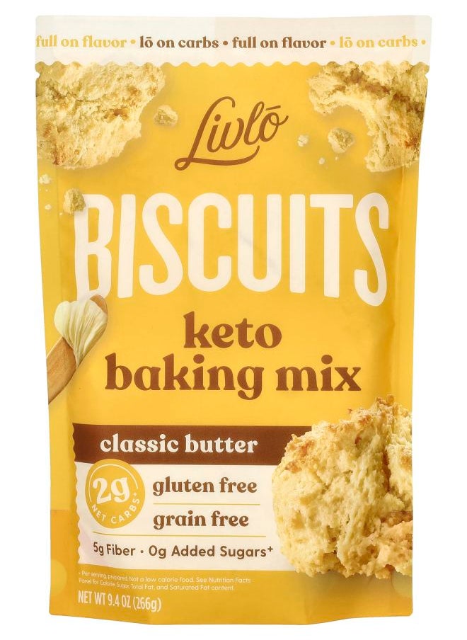 Biscuits Keto Baking Mix Classic Butter  9.4 oz (266 g) - pzsku/Z57A3AA4BC9C2E266FB13Z/45/_/1729078176/af54cdca-dd34-45a2-9801-ed3d7a0ea54d