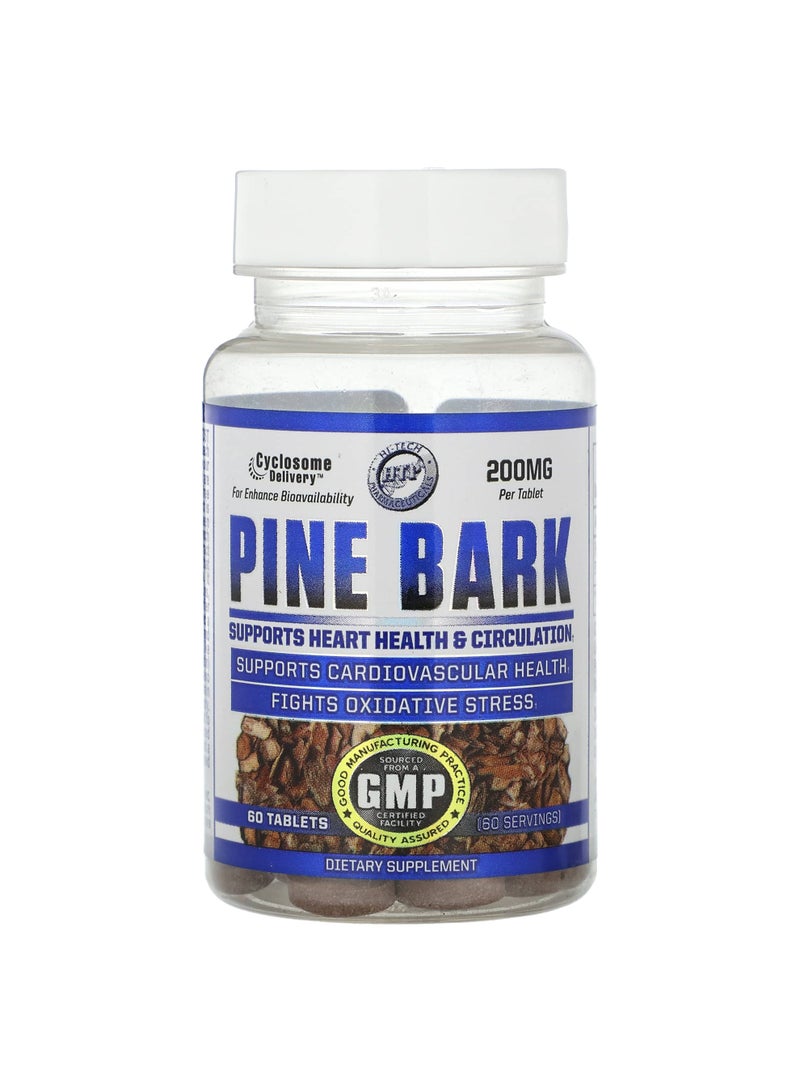 Pine Bark, 200 mg, 60 Tablets