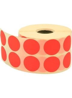 RED DOT LABEL 2500 20 mm