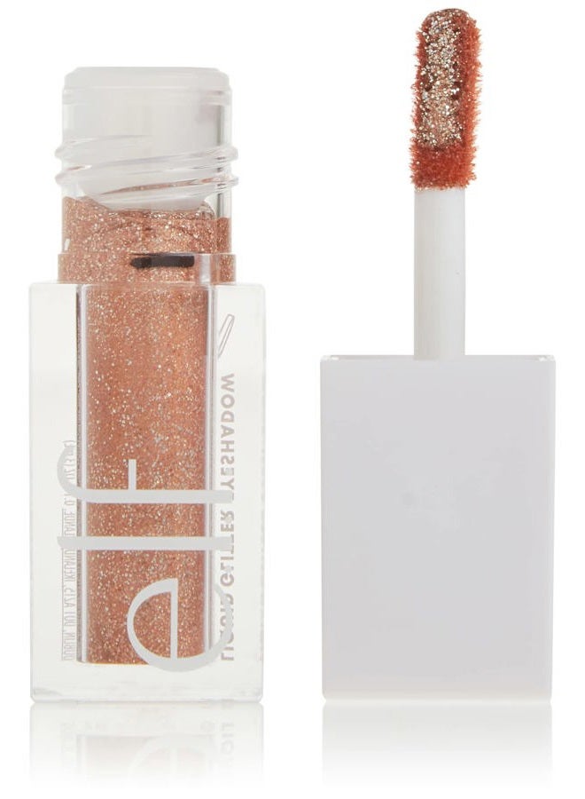 elf ظلال عيون سائلة لامعة، تدوم طويلاً، سريعة الجفاف، غير شفافة، ظلال عيون قائمة على الجل لإنشاء إطلالات عيون عالية التأثير ومتعددة الأبعاد، طائر مغرٍ، 0.10 أونصة سائلة - Image 1