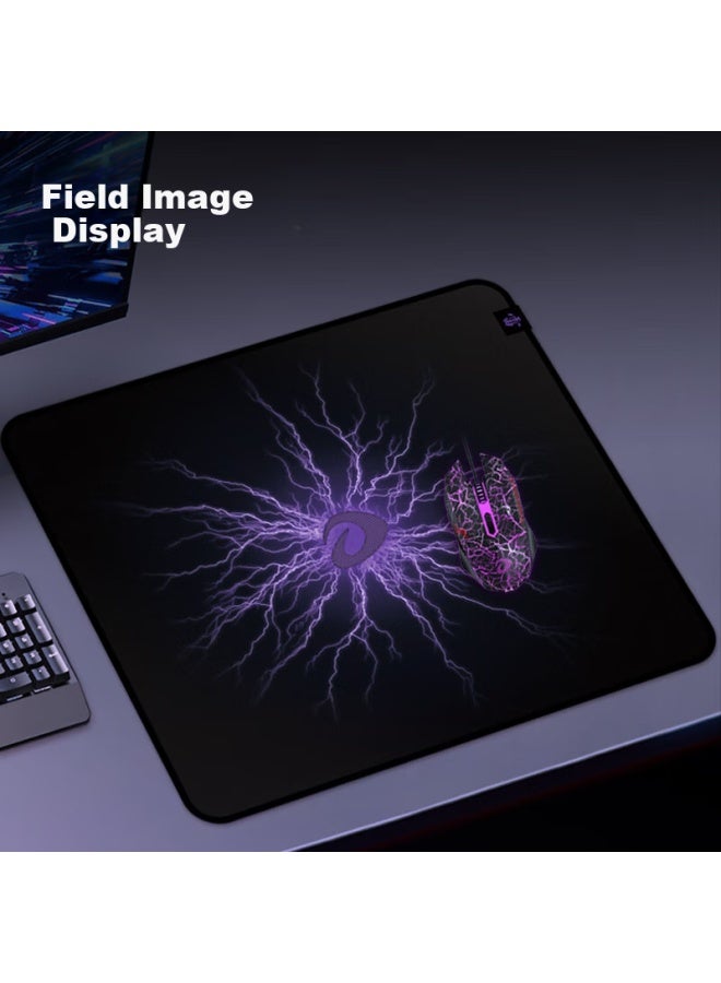 Daryo Dareu Gaming Mouse Pad Large Size Fps Saturn Balanced Control Pad 460*400*4Mm Thickened Sunken Lock Edge Csgo/Dota Desk Pad Thunder - Image 4