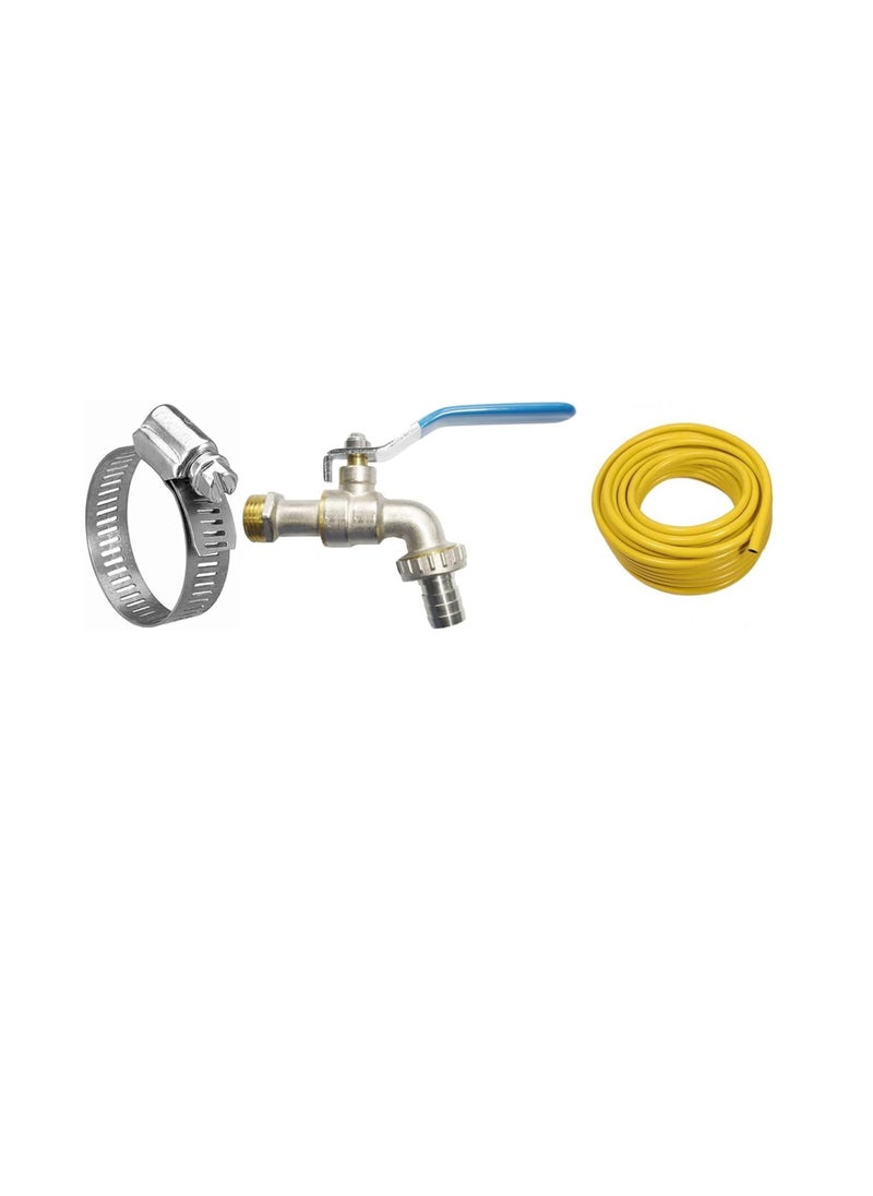 ABBASALI - 10 Meter Hose And 2 Hose Clip For Washing Machine - Image 1