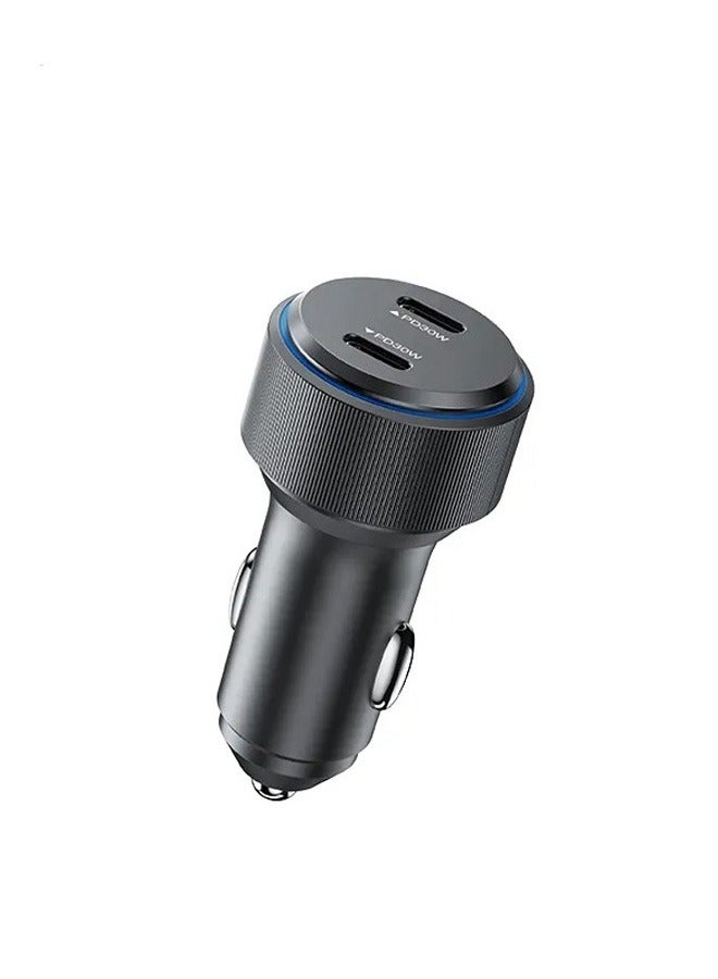 Taimi Type-C fast car charger and USB Type-C port 60w - Image 1