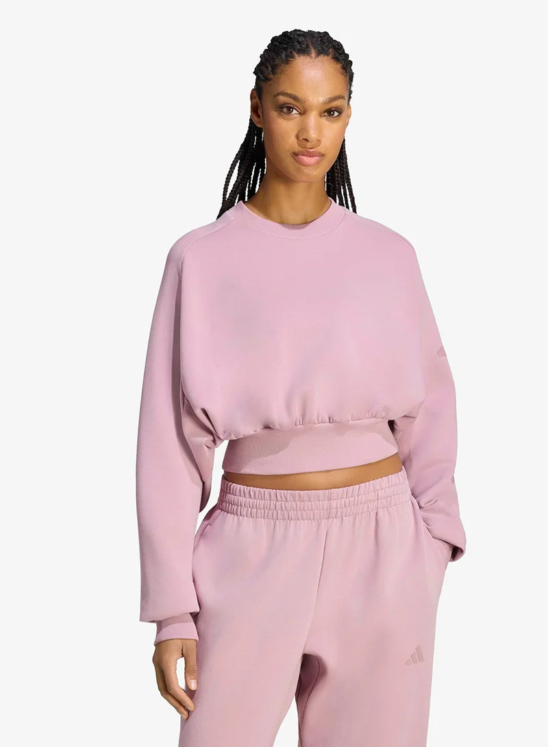 Adidas Soft Lux Loose Sweatshirt