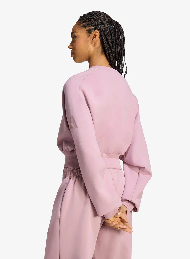 Adidas Soft Lux Loose Sweatshirt