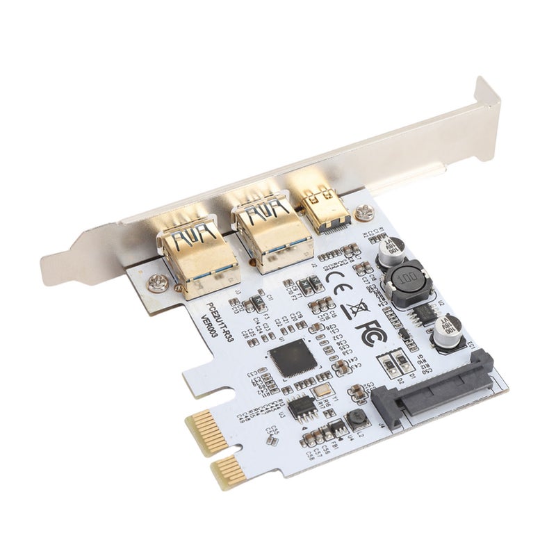 USB3.2 GEN1 Type C Expansion Card 19PIN Socket 5Gbp 2 Port Adapter Card for Type C Front Panel Mount Adapter - Image 3