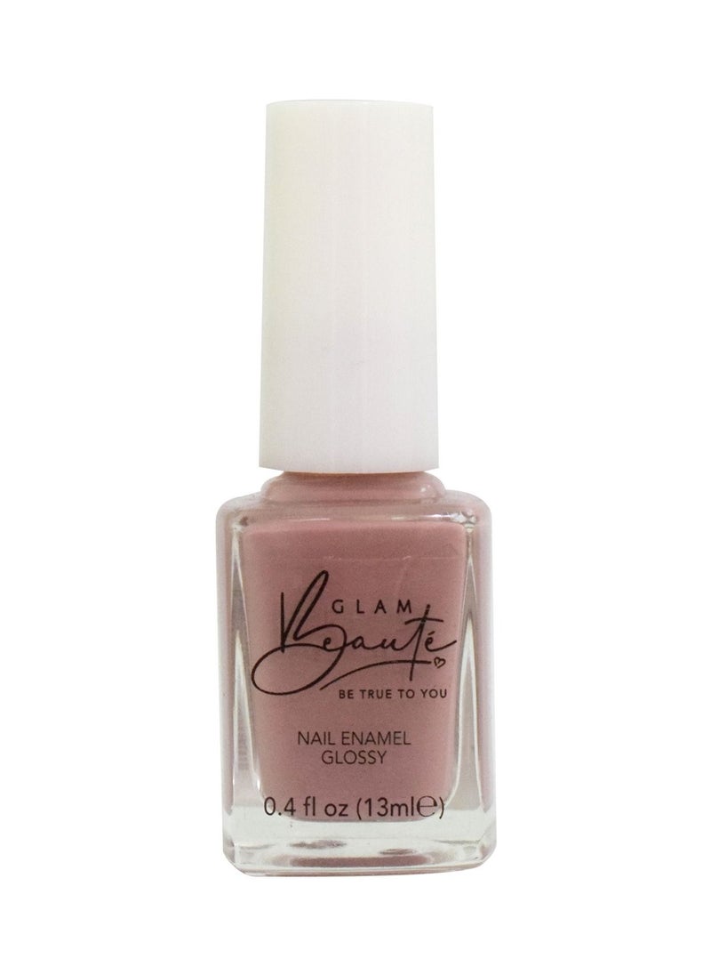 GLAMBeaute - Glambeaute Nail Enamel 60 – Peach Mauve - Image 1
