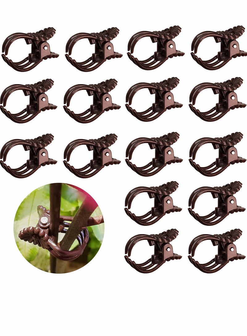 Barakah 100Pieces Plant Clips Orchid Support Flower and Vine for Supporting Stems Vines Grow Upright - Image 1