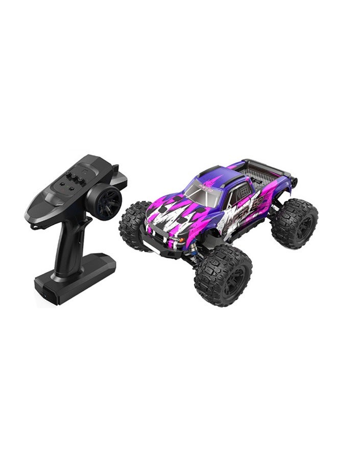 Mjx Rc Hobby Grade Gps Truck 1:16 Scale Radio Controlled Off-Roader W Bluetooth And App Rtr All Terrain Red  - Image 1