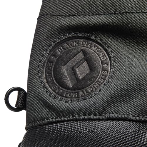 BLACK DIAMOND Men's Guide Ski/Snow Gloves | Premium Leather Shell | Waterproof & Insulated | Includes Gore-TEX Insert & Plus Warm Technology | Black 2.0 | Large - Image 4