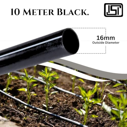 Ascension Agro Drip Irrigation Garden Watering Plants Main Supply Line Pipe 16mm for Home Gardening - Image 2
