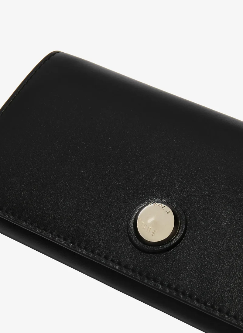 Furla Black Sfera Nero Continental Wallet - Large for Women | Best Price UAE