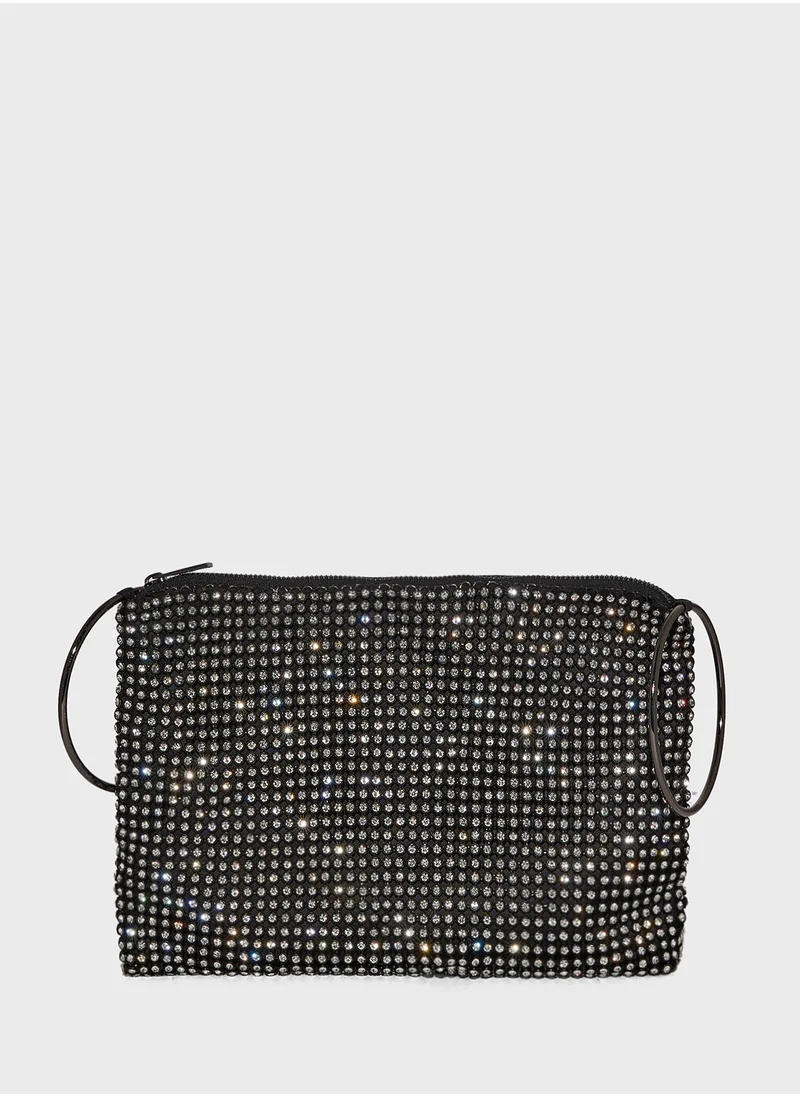 Ella Limited Edition Embellished Wristlet Clutch Bag