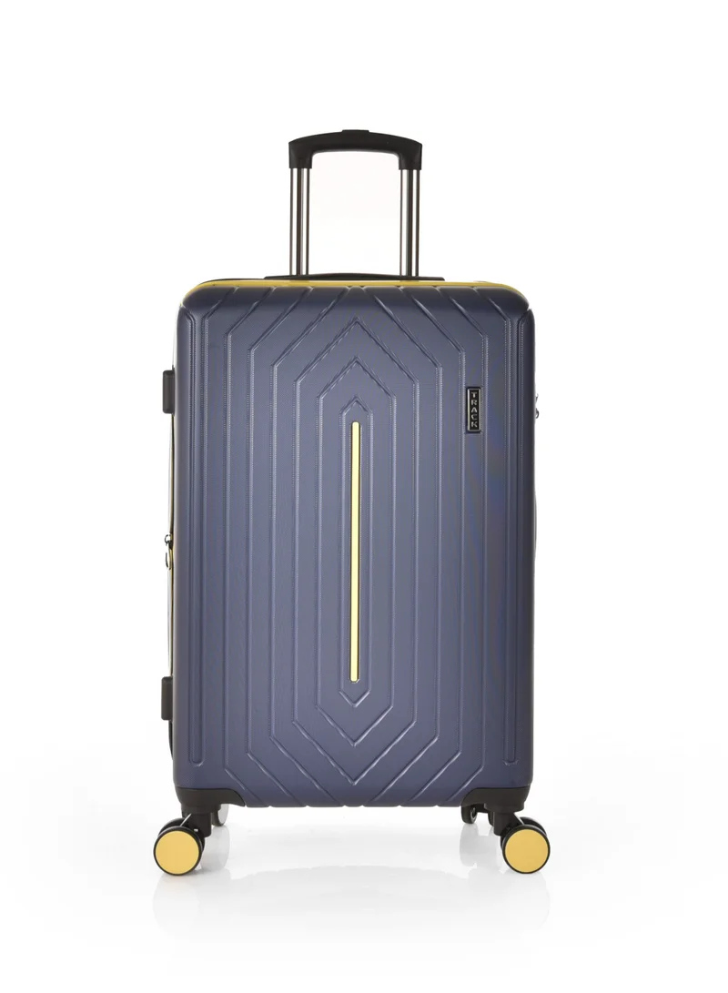 Track TRACK Luggage Set, Acrylonitrile Butadiene Styrene (ABS) Material, Trolley Travel Bag with Carry On Cabin and Checked In Sizes, combination Lock and 4 Double Wheels, Expendable, Size 20/24/28,13442/3P