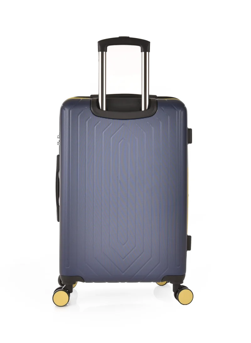 Track TRACK Luggage Set, Acrylonitrile Butadiene Styrene (ABS) Material, Trolley Travel Bag with Carry On Cabin and Checked In Sizes, combination Lock and 4 Double Wheels, Expendable, Size 20/24/28,13442/3P