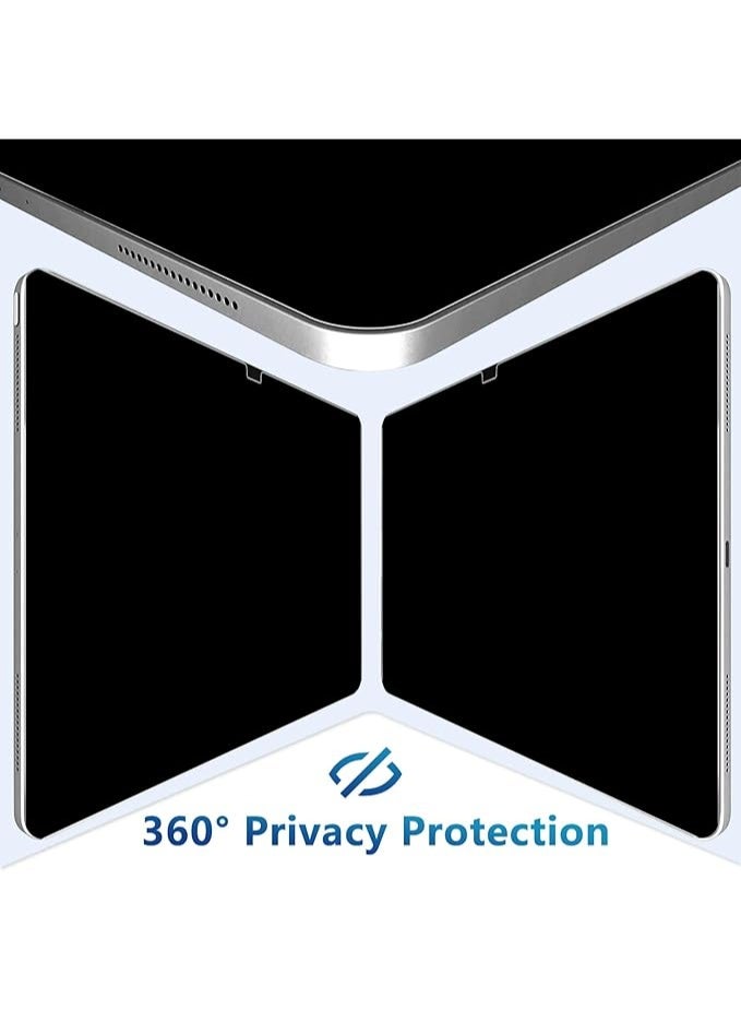 1 Pack Privacy Screen Protector Compatible with Galaxy Tab S10 Plus Tab S10+ 12.4 inch 2024 360° Anti-Spy Film Matte Anti-Glare Anti-Scratch Anti-Bubble PET - Image 4