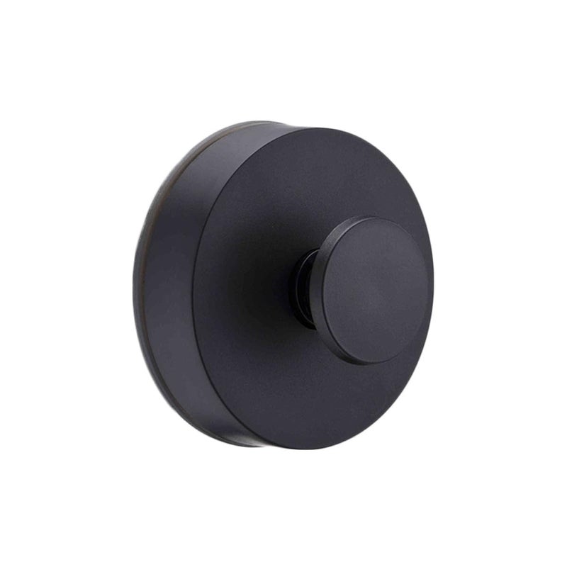 Black Adhesive Wall Hooks Strong Plastic Seamless Multifunctional Hangers For Bathroom Kitchen Home Organization - Image 2