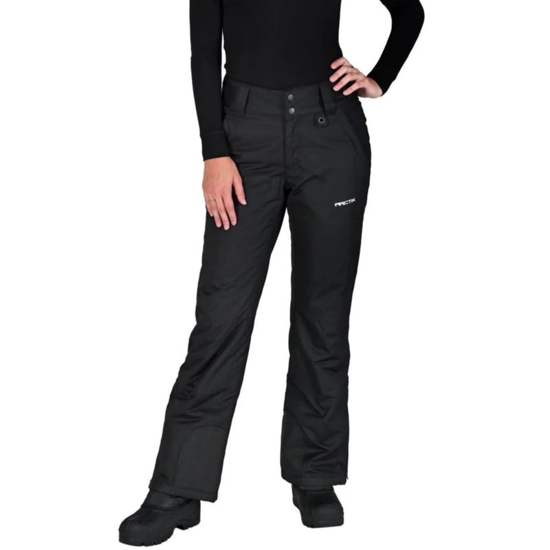 Arctix Women's Insulated Snow Pants, Black, 1X/27" Inseam - Image 1