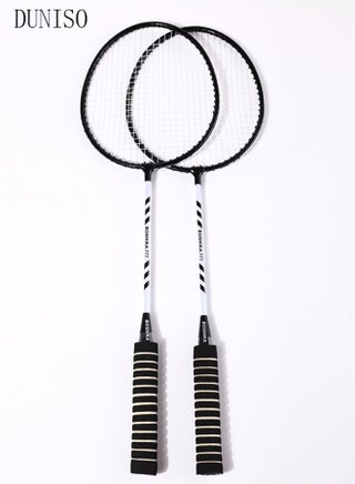 Badminton Rackets Set 2 Player Badminton Rackets Lightweight Badminton Racquet with 3 Shuttlecocks and 1 Carrying Bag,Badminton Backyard Games for Outdoor,Garden,Beach,Family Fun Game - view 5