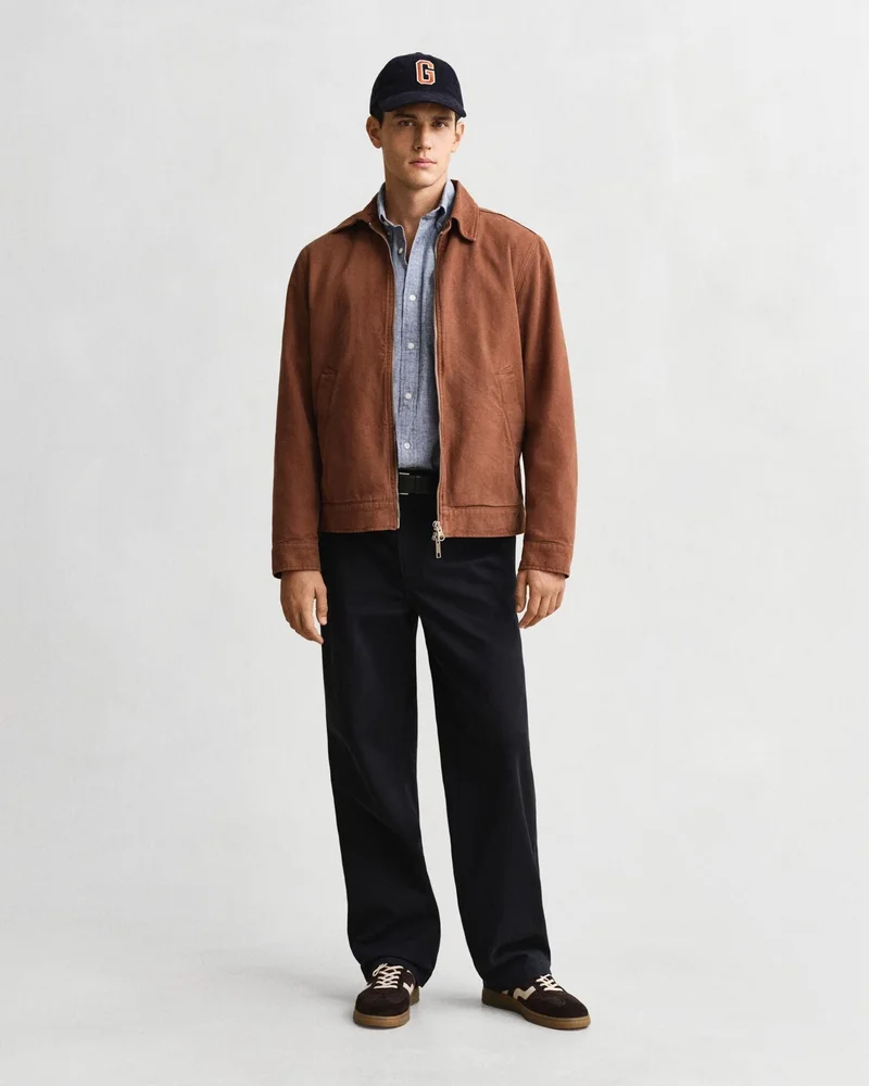GANT  Regular Cotton Linen Shirt for Men | Best Price UAE