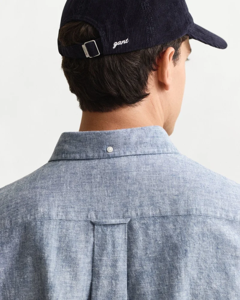 GANT  Regular Cotton Linen Shirt for Men | Best Price UAE