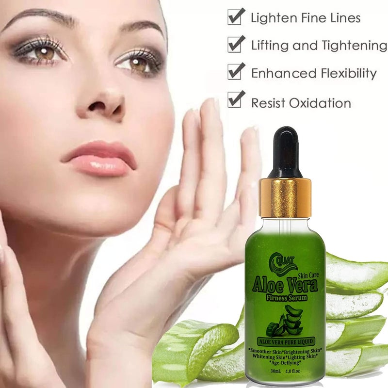 Quat Skin Care Smoother Aloe Vera Fairness Serum for Women 30ml - Image 5