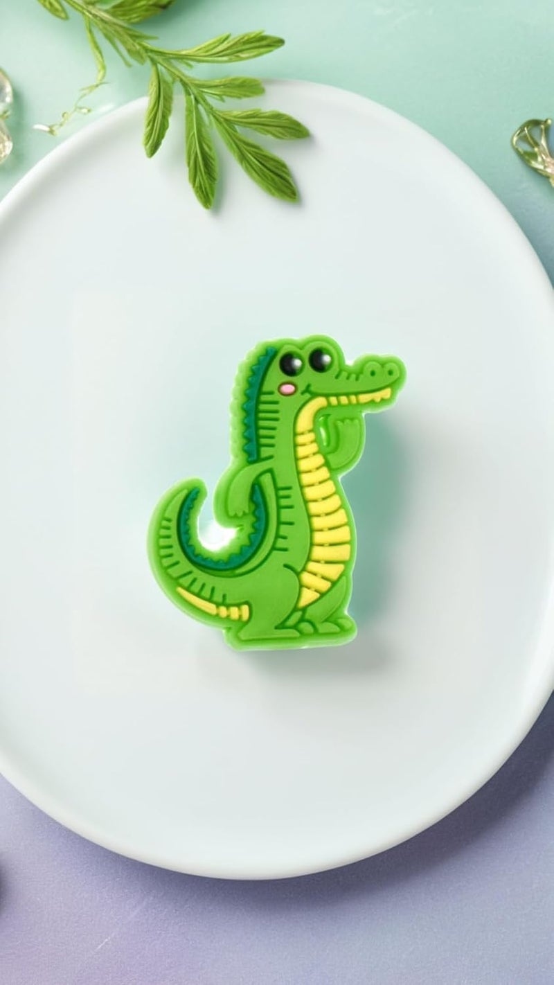 Generic Animal Charms Zoo 25PCS - Jungle Safari Shoe Decorations - PVC Accessories for Clogs, Pins, Bracelets, Wristbands - Image 2